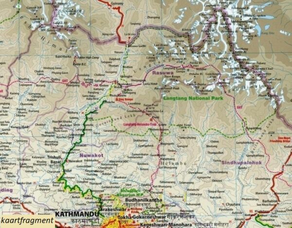 Nepal landkaart, wegenkaart 1:500.000 9783831774395  Reise Know-How Verlag WMP, World Mapping Project  Landkaarten en wegenkaarten Nepal