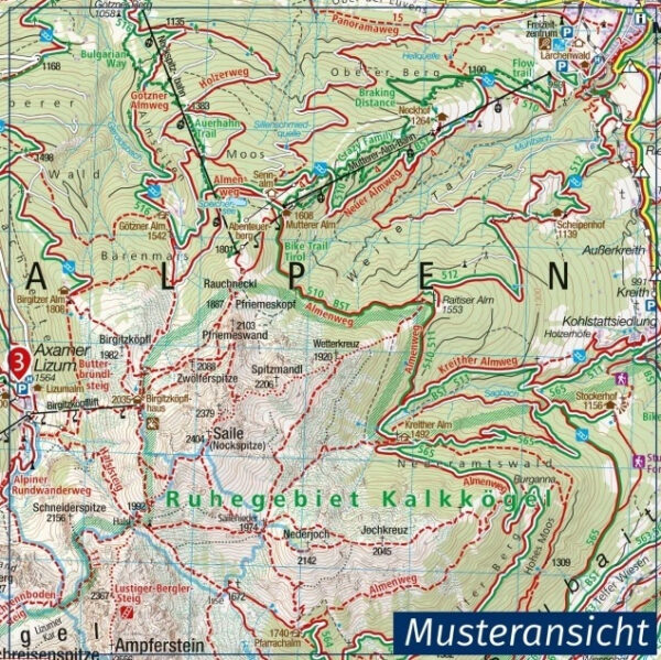 wandelkaart KP-061  Wörther See - Klagenfurt | Kompass 9783990447536  Kompass Wandelkaarten Kompass Oostenrijk  Wandelkaarten Karinthië
