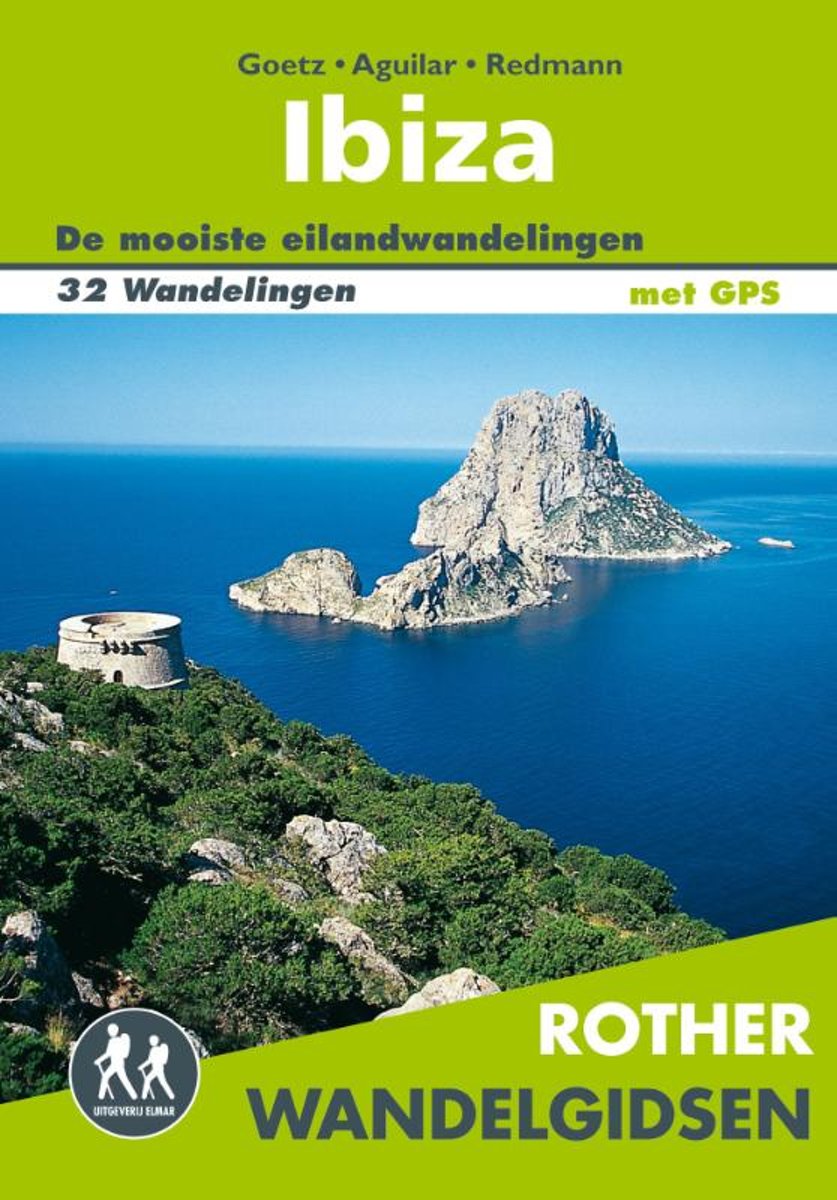 Rother wandelgids Ibiza 9789038927350  Elmar RWG  Wandelgidsen Ibiza