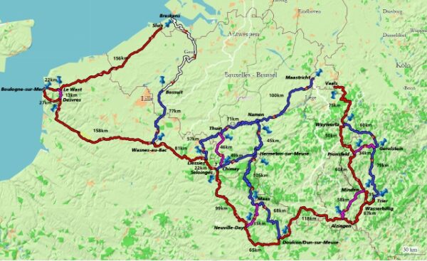 De Groene Valleien Fietsroute | fietsgids 9789064558849 Wouter Bazen, Europafietsers Pirola Pirola fietsgidsen  Fietsgidsen, Meerdaagse fietsvakanties Noordoost-Frankrijk, Wallonië (Ardennen)