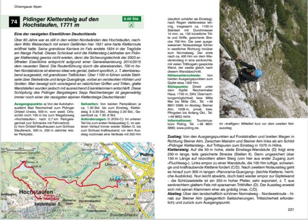 Klettersteige - Bayern,Vorarlberg,Tirol,Salzburg 9783763330942  Bergverlag Rother Wanderfhr. Spezial  Klimmen-bergsport Beierse Alpen, Oostenrijk