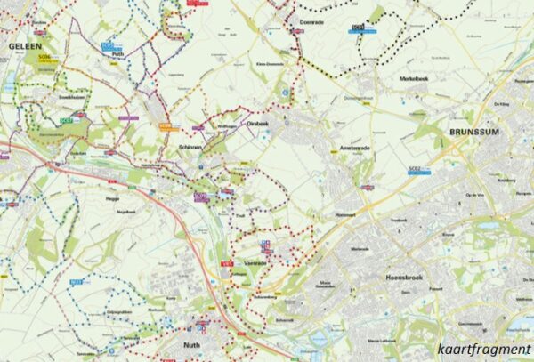 Parkstad Limburg 1:25.000 | wandelkaart 1 31484  VVV Limburg   Wandelkaarten Maastricht en Zuid-Limburg