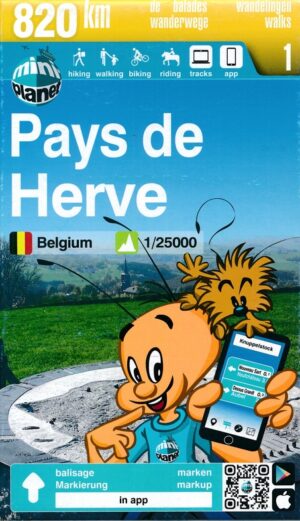 MA-01 Pays de Herve | wandelkaart  1:25.000 9782390160007  Mini-Ardenne   Wandelkaarten Wallonië (Ardennen)