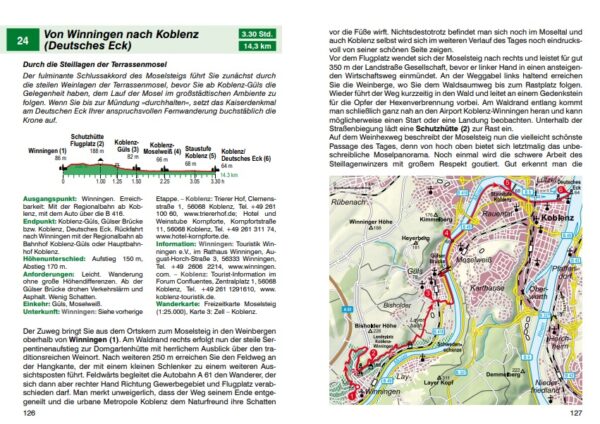 wandelgids Moselsteig Rother Wanderführer 9783763344338  Bergverlag Rother RWG  Meerdaagse wandelroutes, Wandelgidsen Moezel, van Trier tot Koblenz