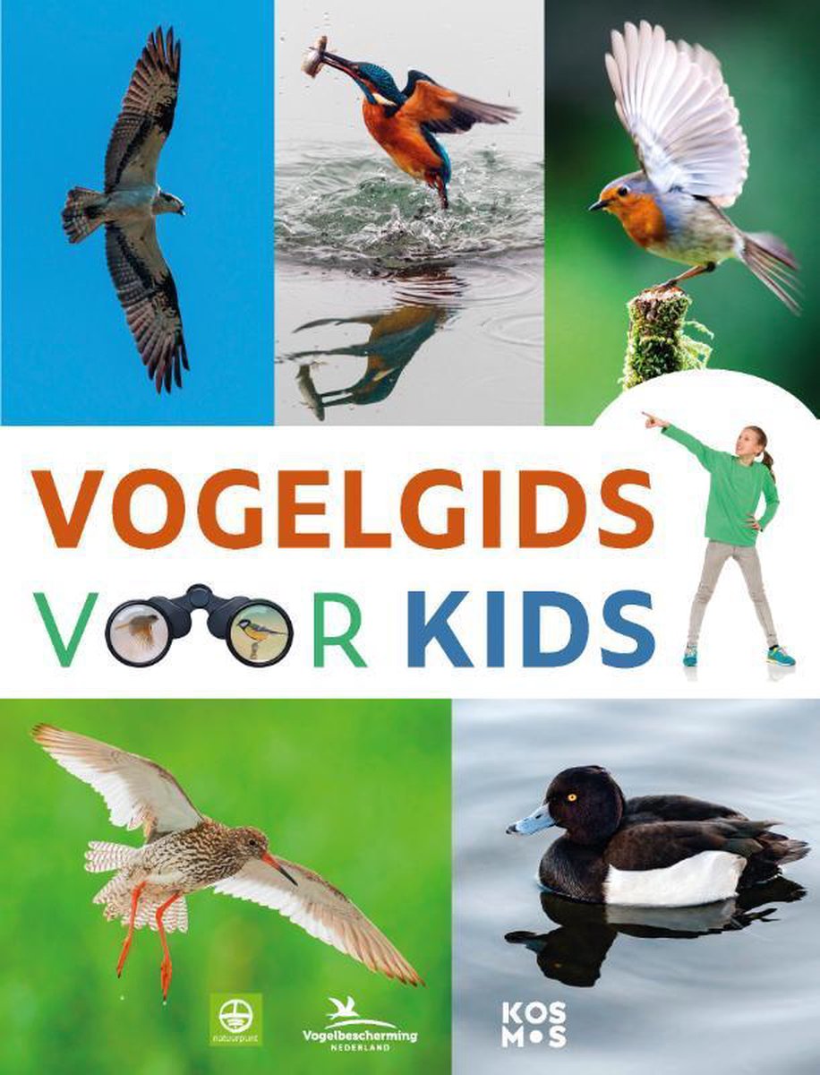 Vogelgids voor kids 9789021578156 Marc Duquet Kosmos   Kinderboeken, Natuurgidsen, Vogelboeken Benelux