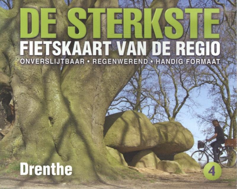 DSF-04 De sterkste fietskaart van Drenthe 1:50.000 9789463690942  Buijten & Schipperheijn DSF  Fietskaarten Drenthe