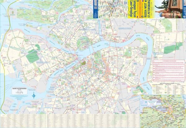 ITM West-Rusland  | landkaart, autokaart 1:3.200.000 9781771296656  International Travel Maps   Landkaarten en wegenkaarten Europees Rusland