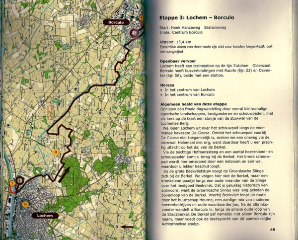 Het Berkelpad | wandelgids 9789491899409 Dolf Logemann Anoda   Meerdaagse wandelroutes, Wandelgidsen Gelderse IJssel en Achterhoek, Münsterland