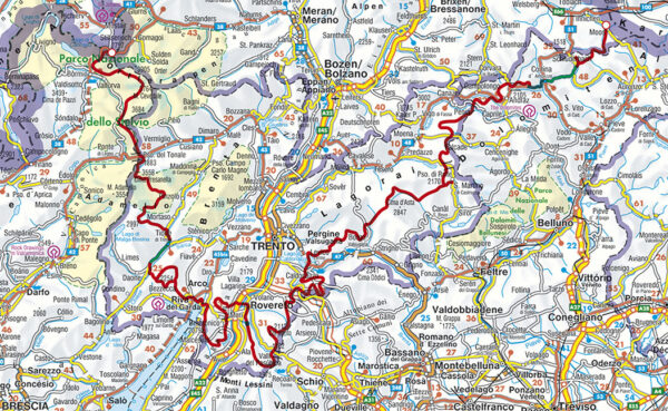 wandelgids Sentiero della Pace Rother Wanderführer 9783763345625  Bergverlag Rother RWG  Meerdaagse wandelroutes, Wandelgidsen Zuid-Tirol, Dolomieten