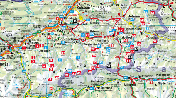 Rother wandelgids Kitzbüheler Alpen 9789038928142 Sepp und Marc Brandl Elmar RWG  Wandelgidsen Salzburger Land & Stiermarken
