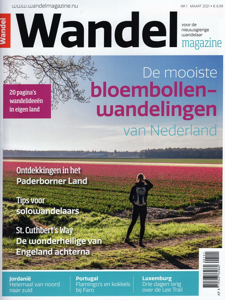 Wandelmagazine Maart 2021 WM2021A  Virtu Media Tijdschriften  Wandelreisverhalen Reisinformatie algemeen