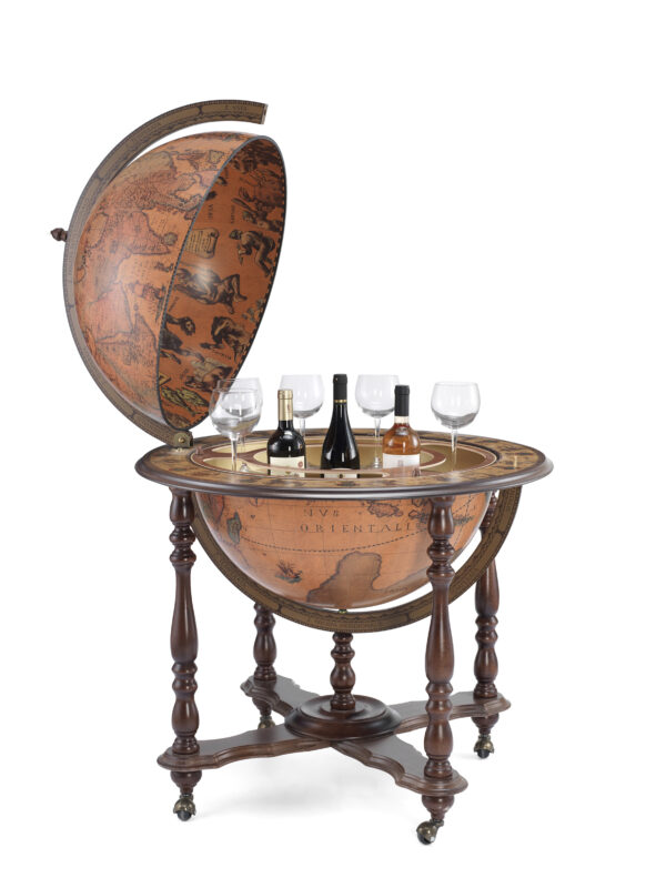 Achille Bar Globe 60 Classic 617503103123  Zoffoli Globe Bar & Desk  Globes Wereld als geheel