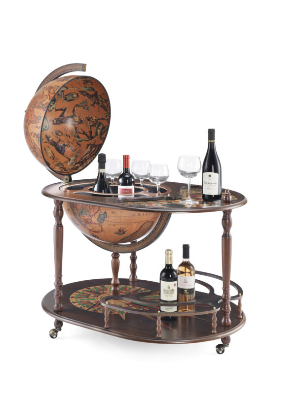 Vivalto bar globe 42 Ivory 617503103376  Zoffoli Globe Bar & Desk  Globes Wereld als geheel