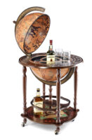 Trolley Bar Globe: Artemide bar globe 50 Classic 617503103536  Zoffoli Globe Bar & Desk  Globes Wereld als geheel