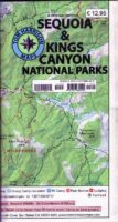 Sequoia & Kings Canyon National Parks | wandelkaart 1:126.720 9781877689499  Tom Harrison Maps   Wandelkaarten California, Nevada