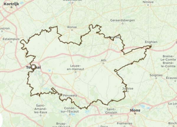 GR123 Tour de la Wallonie Picarde (GRP) 9782931078020  SGR Topoguides (B)  Meerdaagse wandelroutes, Wandelgidsen Wallonië (Ardennen)