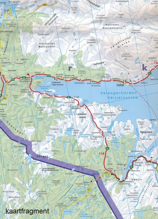 FBN4  Noorwegen Noordkaapregio | autokaart, wegenkaart 1:400.000 9783707904659  Freytag & Berndt FBN Veikart  Landkaarten en wegenkaarten Noors Lapland