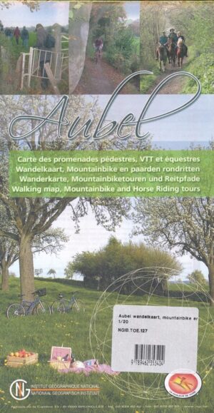 Omgeving Aubel | wandelkaart 1:25.000 9789462353404  NGI / VVV NGI / VVV wandelkaarten  Wandelkaarten Wallonië (Ardennen)