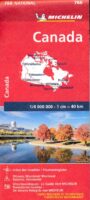 Michelin wegenkaart 766 Canada 1:4.000.000 9782067216464  Michelin   Landkaarten en wegenkaarten Canada