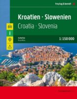 Wegenatlas Kroatie, Slovenie 1:150.000 9783707918441  Freytag & Berndt Wegenatlassen  Wegenatlassen Westelijke Balkan