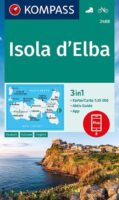 wandelkaart KP-2468  Elba 1:25.000 | Kompass 9783990448885  Kompass Wandelkaarten Kompass Italië  Wandelkaarten Elba