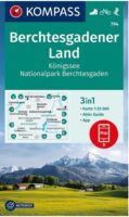 wandelkaart KP-794  Berchtesgadener Land | Kompass 9783991210276  Kompass Wandelkaarten Kompass Oberbayern  Wandelkaarten Beierse Alpen