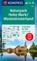 wandelkaart KP-753 NP Hohe Mark | Kompass 9783991210788  Kompass Wandelkaarten Kompass Nordrhein-Westfalen  Wandelkaarten Münsterland