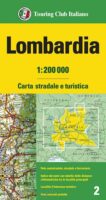 TCI-02  Lombardia 1:200.000 9788836577965  TCI Italië Wegenkaarten  Landkaarten en wegenkaarten Turijn, Piemonte
