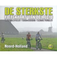 DSF-10 De sterkste fietskaart van Noord-Holland 1:50.000 9789463690447  Buijten & Schipperheijn DSF  Fietskaarten Noord-Holland