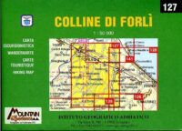 127 Le Colline di Forlì CAI38  Istituto Geografico Adriatico Carte esc. 1:50.000  Wandelkaarten Bologna, Emilia-Romagna