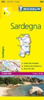 366  Sardinie | Michelin  wegenkaart, autokaart 1:200.000 9782067127289  Michelin Michelin Italië 1:200.000  Landkaarten en wegenkaarten Sardinië