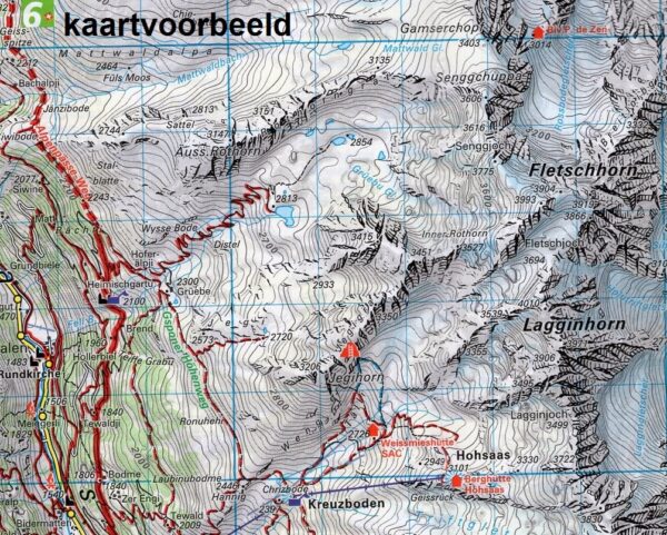 KFW-20  Surselva | wandelkaart / overzichtskaart 9783259022207  Kümmerly & Frey KFW 1:60.000  Wandelkaarten Graubünden
