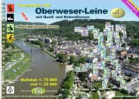 TourenAtlas TA4 Oberweser-Leine | kanogids 9783929540789  DKV/Jübermann   Watersportboeken Bremen, Ems, Weser, Hannover & overig Niedersachsen