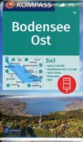 wandelkaart KP-1b Bodensee Ost | Kompass 9783990448847  Kompass Wandelkaarten Kompass Bodensee / Schw. Alb  Wandelkaarten Bodenmeer, Schwäbische Alb