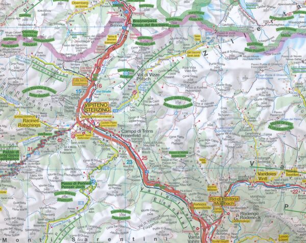 TCI-01  Piemonte / Aosta 1:200.000 9788836576395  TCI Italië Wegenkaarten  Landkaarten en wegenkaarten Aosta, Gran Paradiso, Turijn, Piemonte