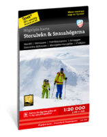 Storulvån & Snasahögarna wandelkaart 1:20.000 9789188335364  Calazo Calazo Zweden midden  Wandelkaarten Midden Zweden
