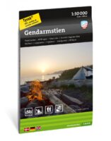 wandelkaart Gendarmstien LAW-route 1:30.000 9789188779922  Calazo   Meerdaagse wandelroutes, Wandelkaarten Fyn en de eilanden, Jutland