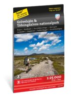 wandelkaart Nationaal Park Grövelsjön & Töfsingdalen 1:25 000 9789189079731  Calazo Calazo Sverige  Wandelkaarten Midden Zweden