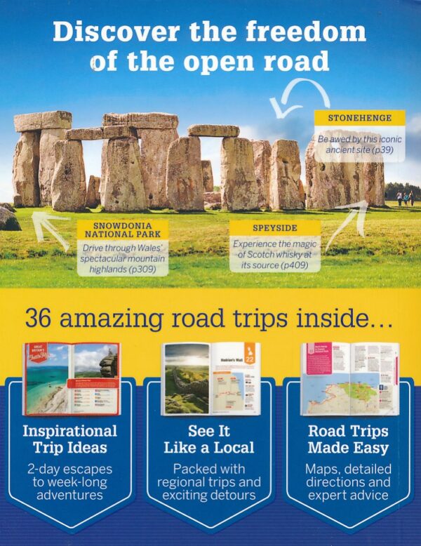 Lonely Planet Great Britain's Best Trips 9781786576286  Lonely Planet LP Best Trips  Reisgidsen Groot-Brittannië