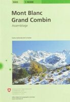 CH5003  Mont Blanc - Grand Combin [2019] 9783302050034  Bundesamt / Swisstopo Zusammensetzung 50T  Wandelkaarten Mont-Blanc, Chamonix, Unterwallis