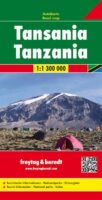 Tanzania 1: 1.300.000 9783707913330  Freytag & Berndt   Landkaarten en wegenkaarten Tanzania, Zanzibar