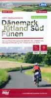 ADFC-DK2 Zuid-Jutland & Funen (Fyn) | fietskaart 1:150.000 9783870739416  ADFC / BVA Radtourenkarten 1:150.000  Fietskaarten Fyn en de eilanden, Jutland