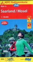 ADFC-19 Mosel/Saarland | fietskaart 1:150.000 9783870739607  ADFC / BVA Radtourenkarten 1:150.000  Fietskaarten Moezel, van Trier tot Koblenz, Saarland, Hunsrück