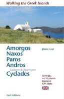Walking Greek Islands: Amorgos, Naxos, Paros, Andros 9783981925043  Dieter Graf   Wandelgidsen Cycladen: Santorini, Andros, Naxos, etc.