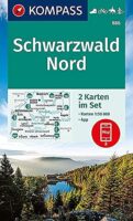 wandelkaart KP-886 Schwarzwald Nord | Kompass 9783991210597  Kompass Wandelkaarten Kompass Zwarte Woud  Wandelkaarten Zwarte Woud