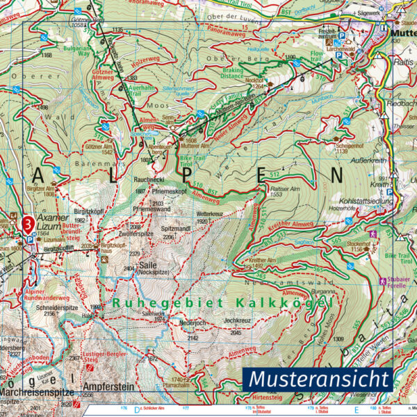Kompass wandelkaart KP-068  Ritten (Renon) 1:25.000 9783991211303  Kompass Wandelkaarten Kompass Zuid-Tirol, Dolomieten  Wandelkaarten Zuid-Tirol, Dolomieten