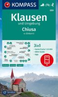 wandelkaart KP-059  Klausen (Chiusa) und Umg. 1:25.000 | Kompass 9783991211327  Kompass Wandelkaarten Kompass Zuid-Tirol, Dolomieten  Wandelkaarten Zuid-Tirol, Dolomieten