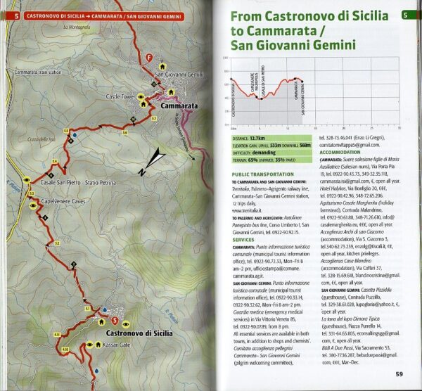 wandelgids Sicilië | The Magna Via Francigena Trail 9788861895645 Davide Comunale Terre di Mezzo   Meerdaagse wandelroutes, Wandelgidsen Sicilië