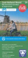 FFK-14 Zuid Holland noord | VVV fietskaart 1:50.000 9789028704350  Falk Fietskaarten met Knooppunten  Fietskaarten Den Haag, Rotterdam en Zuid-Holland