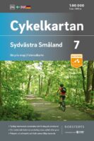 NC-07  Zuidwest Smaland fietskaart 1:90.000 9789113106137  Norstedts Cykelkartan Fietskaarten Zweden  Fietskaarten Zuid-Zweden